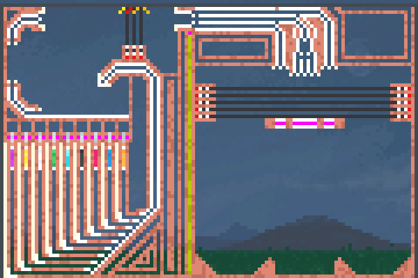 Laser Facility Pixel Art