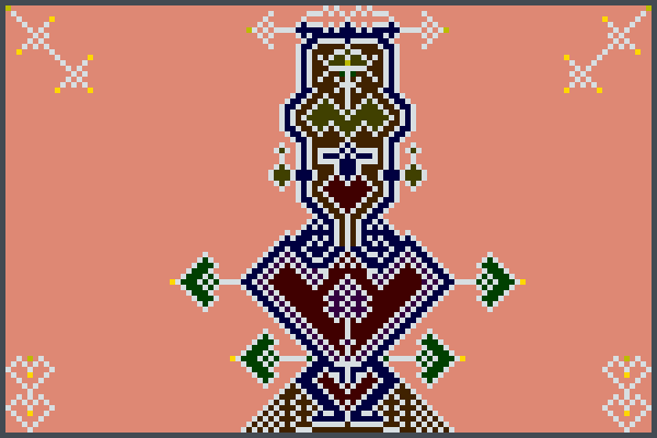 bouda lova Pixel Art