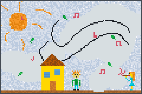 music eternelle Pixel Art