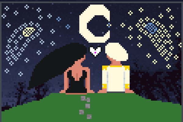 ying<3 yang Pixel Art