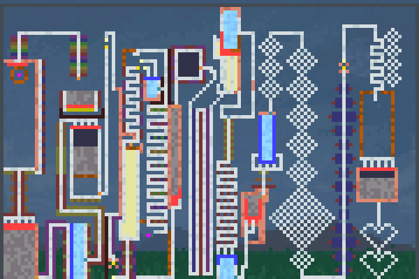 lights by vivi Pixel Art