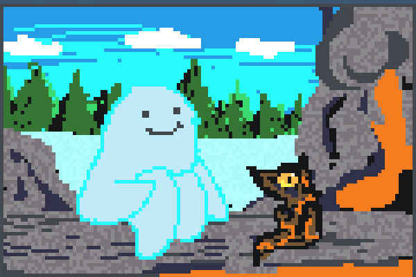  Friend foreve) Pixel Art