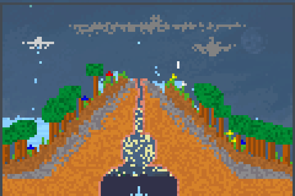 Volcanic sys, Pixel Art