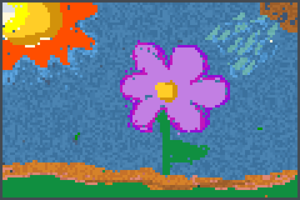 Preview Pixel Flower World