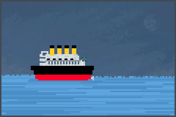 titanic22222222 Pixel Art