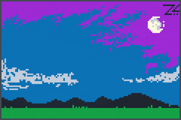 weird landscape Pixel Art