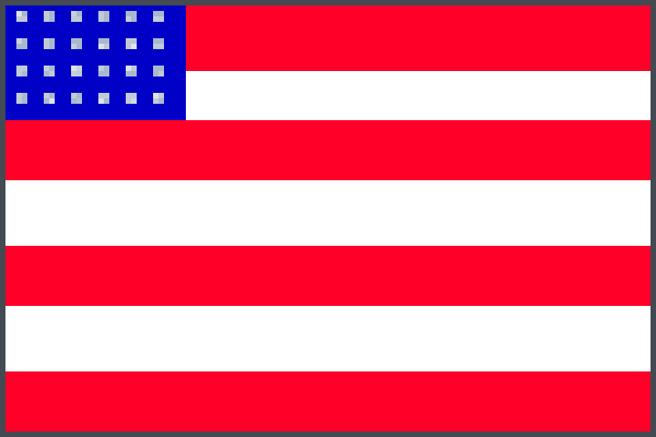 USA. Pixel Art