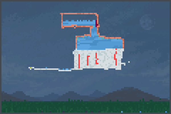 Lets cook water Pixel Art