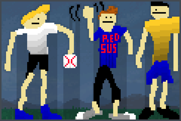 Jake,Mike,Brody Pixel Art