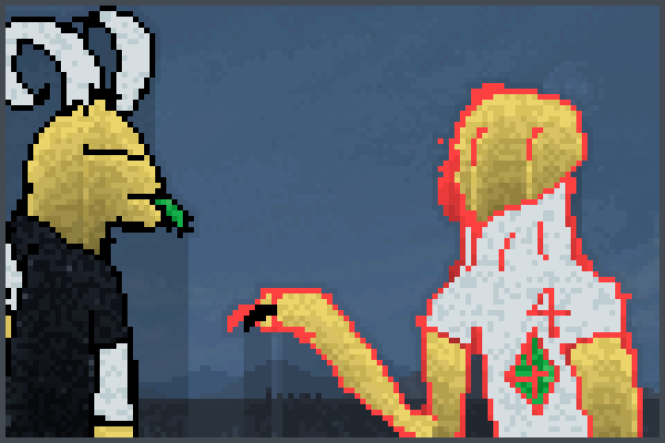 cabra vs onsa Pixel Art