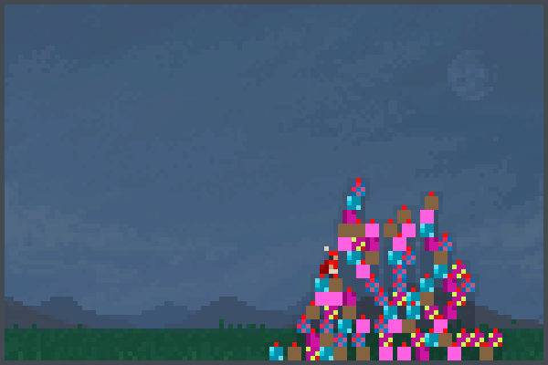 crazy .X Mas Pixel Art