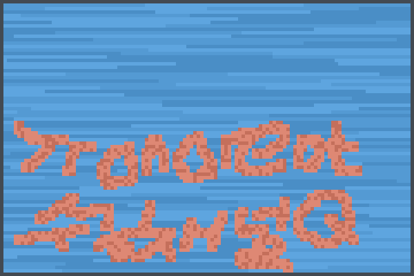 Transparent Q Pixel Art