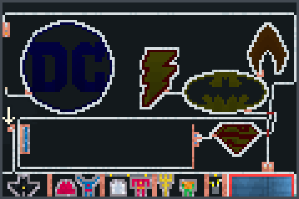 dc lasers Pixel Art