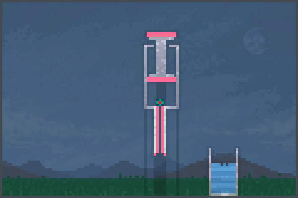 medical syringe Pixel Art