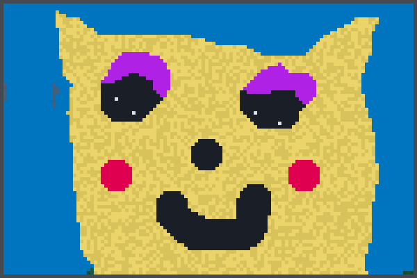 hi im a cat. Pixel Art