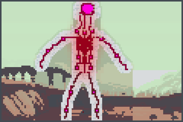 Man who Bleeds Pixel Art