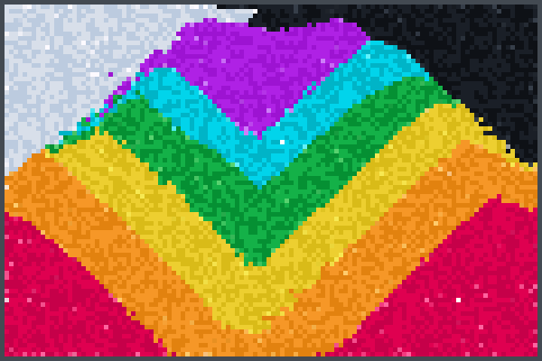 shiny raibow    Pixel Art