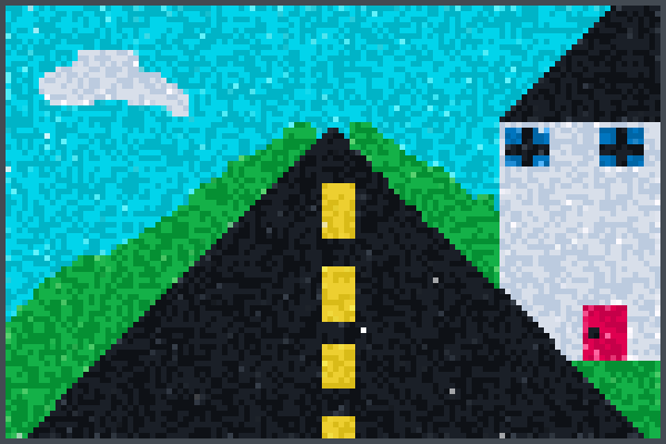 one point art Pixel Art