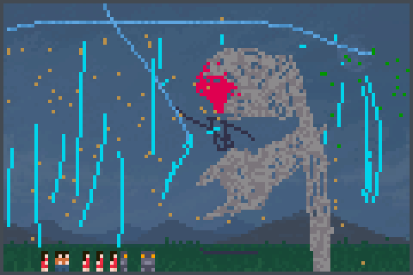 the robot ruler Pixel Art