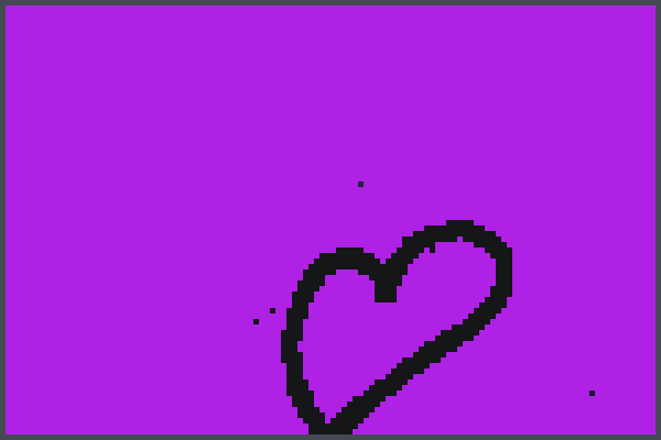 amour impossibe Pixel Art