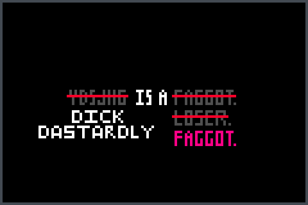 crybaby dick Pixel Art