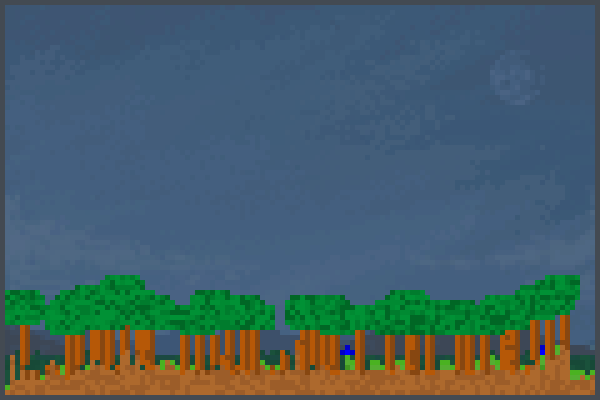  a lot of trees Pixel Art