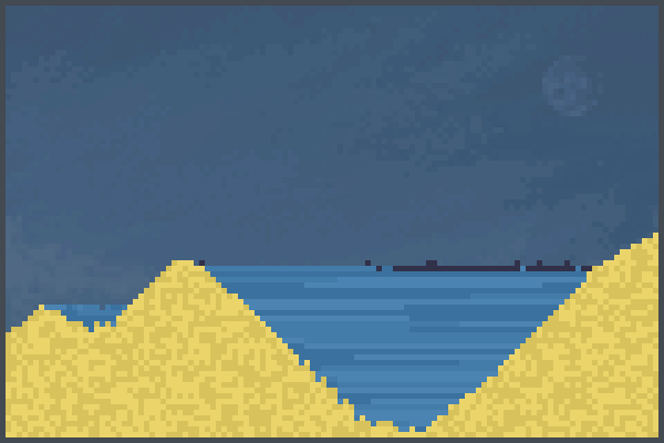 Test beach.., Pixel Art