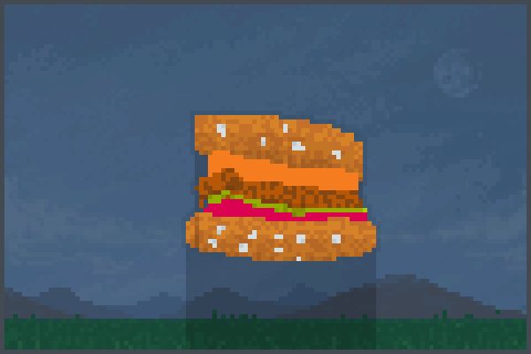 borger Pixel Art