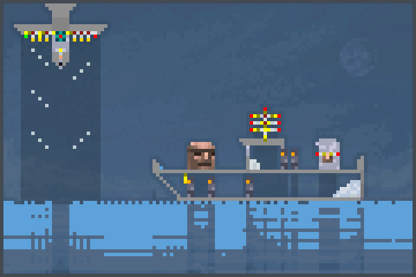 Plane Revenge Pixel Art