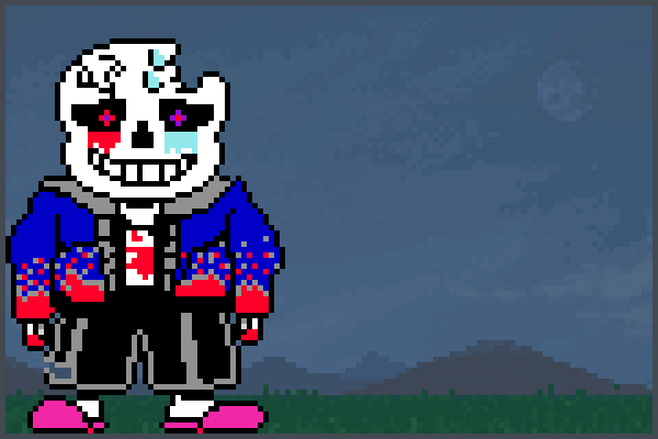 last grave sans Pixel Art