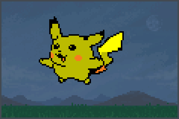 PikaJump Pixel Art