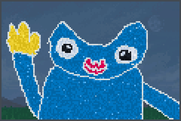 huggy wuggyzin Pixel Art