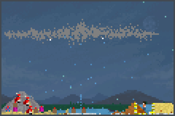 crazy santa 001 Pixel Art