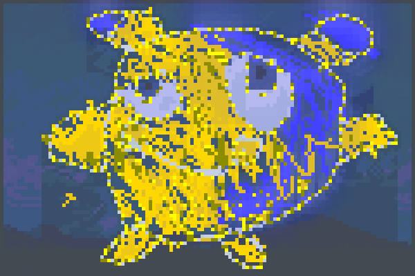 ultra pikatchu Pixel Art