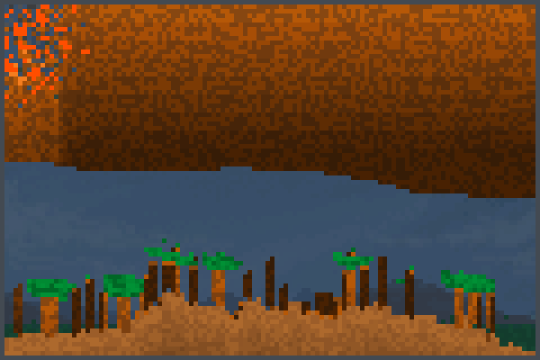 battke of natur Pixel Art