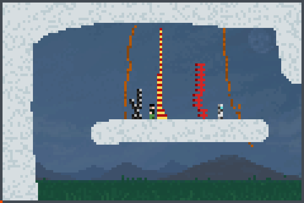 fim apocalypse Pixel Art