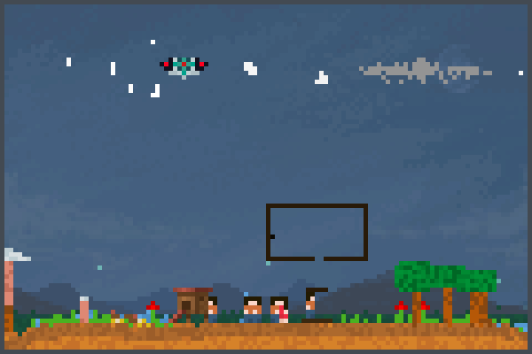 the backyard Pixel Art