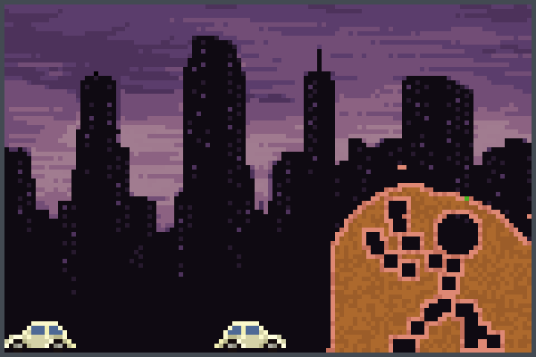 black city 433 Pixel Art