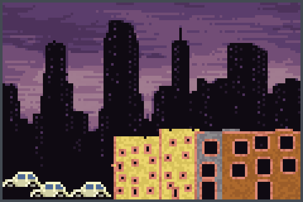 city 85256 Pixel Art