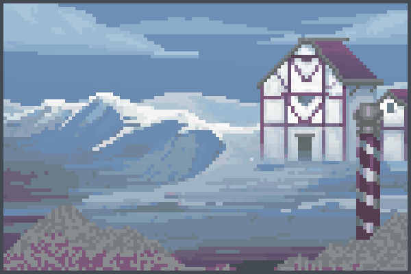 dreamhouse inn Pixel Art