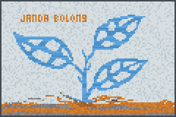 janda bolong Pixel Art