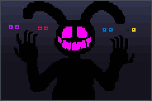 glitch trap Pixel Art