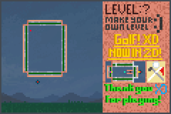 Golf! XD LvlYou Pixel Art