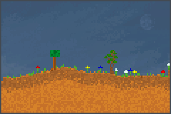 land of nature! Pixel Art