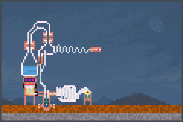 SteampowerLazer Pixel Art