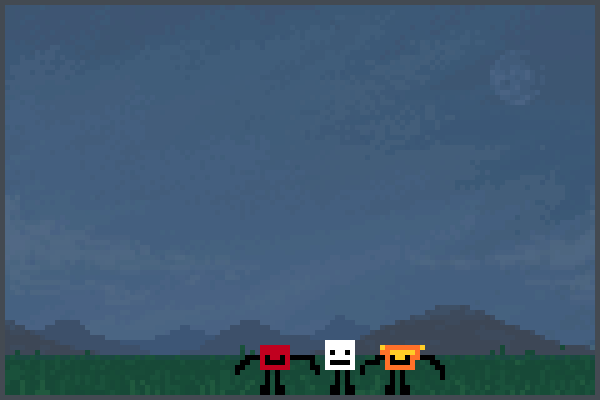 Blocky and Golf Pixel Art