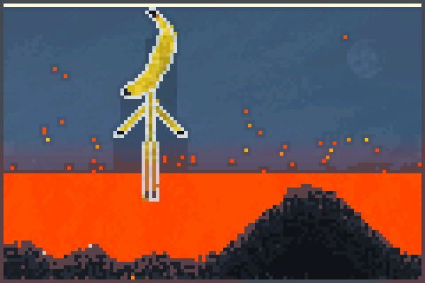 BANNANA!!! Pixel Art