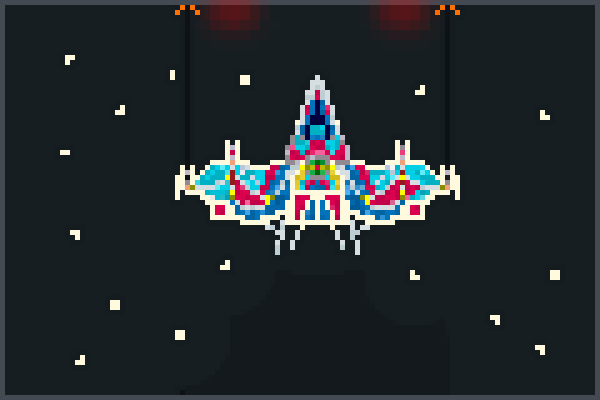 mighty flyer 06 Pixel Art