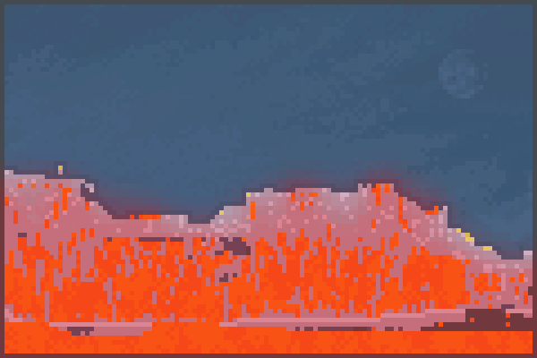 Lava.Trouble!!! Pixel Art