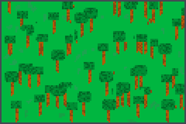 epic forest. Pixel Art